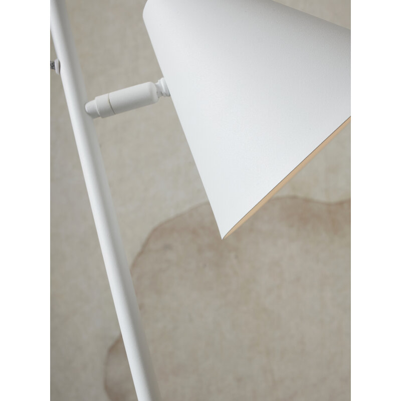 it's about RoMi-collectie Floor lamp Lisbon pointed shade, white
