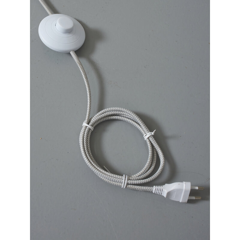 it's about RoMi-collectie Floor lamp Lisbon pointed shade, white