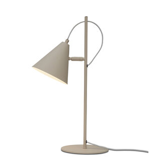 it's about RoMi Table lamp Lisbon pointed shade, sand