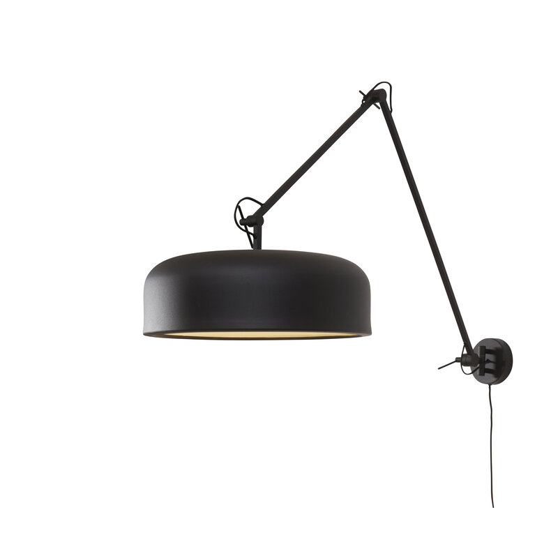 it's about RoMi-collectie Wall lamp iron Marseille, black