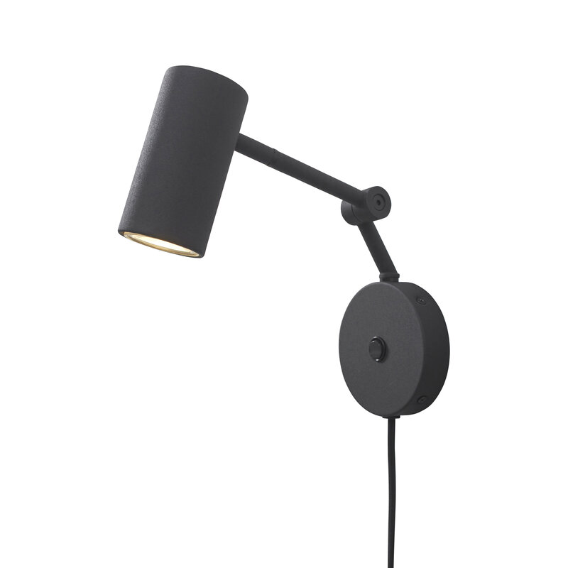 it's about RoMi-collectie Wandlamp ijzer Montreux, zwart