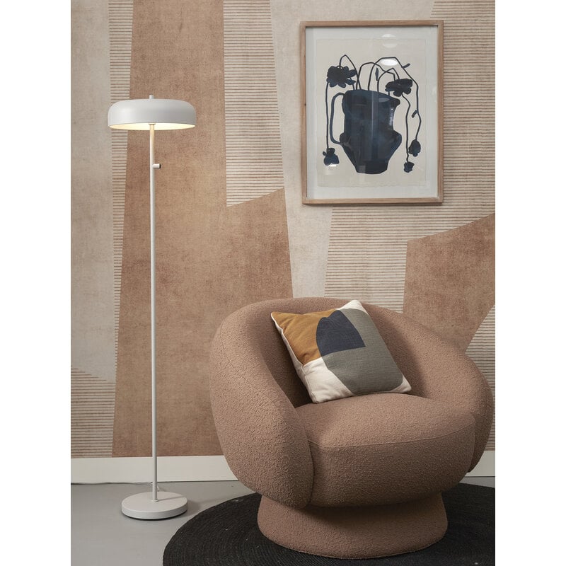 it's about RoMi-collectie Vloerlamp ijzer Porto, l.grijs