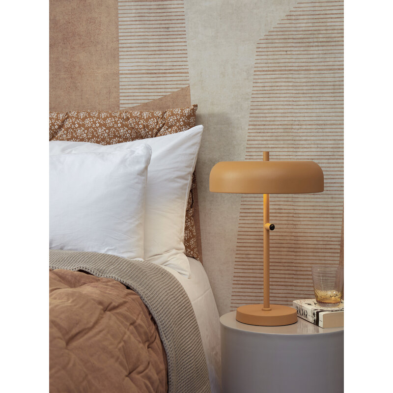 it's about RoMi-collectie Table lamp iron Porto L, mustard