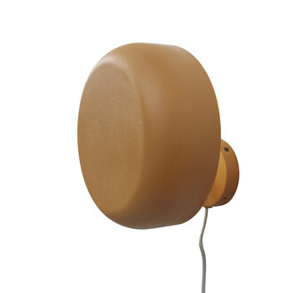 it's about RoMi Wall lamp iron Porto, mustard