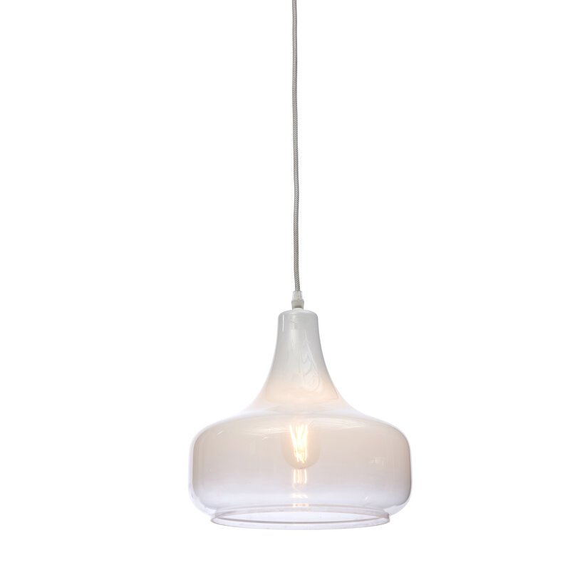 it's about RoMi-collectie Hanging lamp Reykjavik c.gradient milk white, L