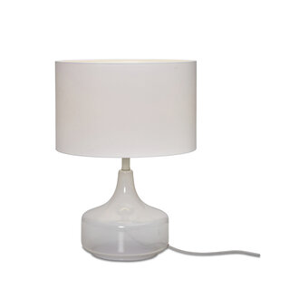 it's about RoMi Table lamp Reykjavik/shade 32x20cm, white