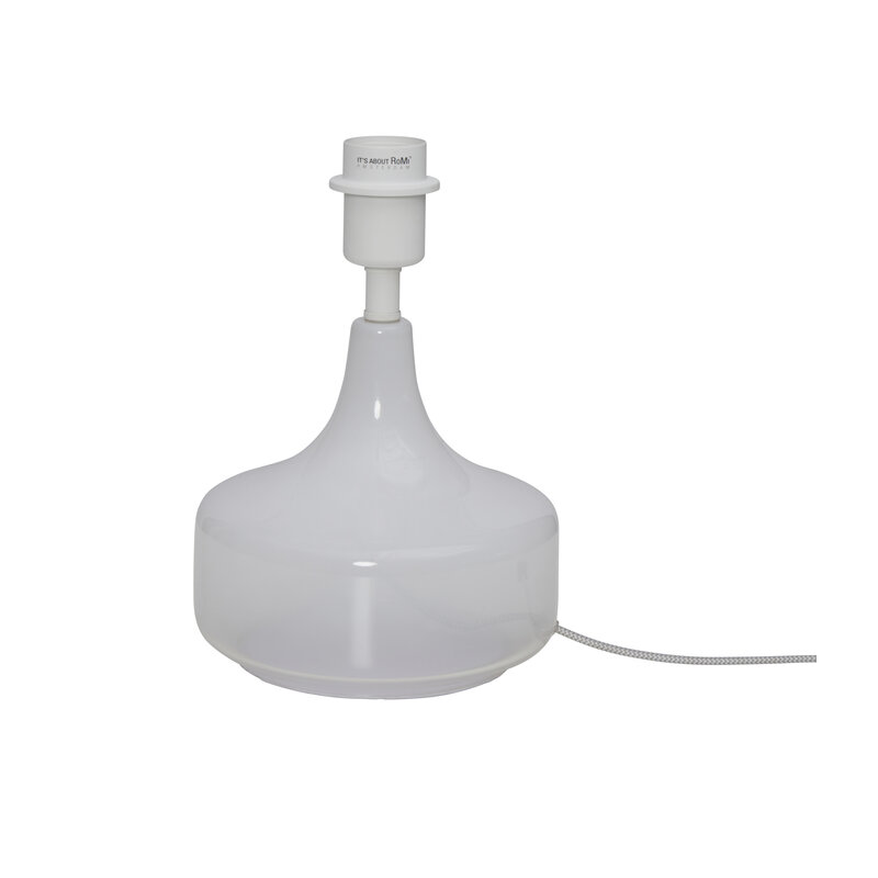 it's about RoMi-collectie Table lamp Reykjavik/shade 32x20cm, white
