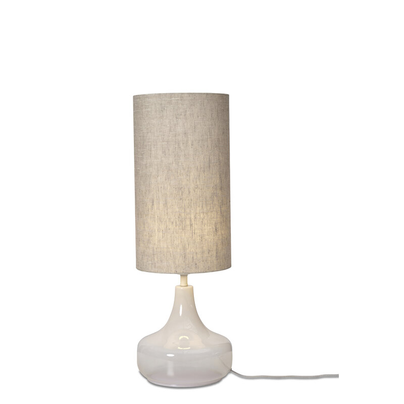 it's about RoMi-collectie Table lamp Reykjavik/shade 25x45cm, light linen