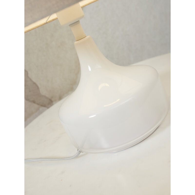 it's about RoMi-collectie Table lamp Reykjavik/shade 25x45cm, white