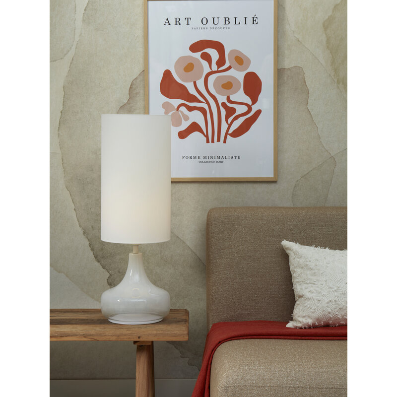 it's about RoMi-collectie Table lamp Reykjavik/shade 25x45cm, white