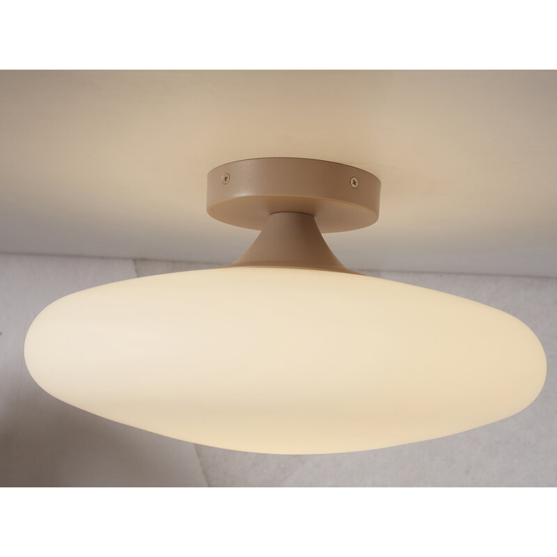 it's about RoMi-collectie Ceiling lamp Sapporo glass white/sand, S
