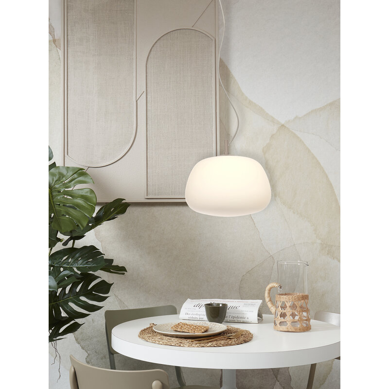 it's about RoMi-collectie Hanging lamp Sapporo white/sand, L