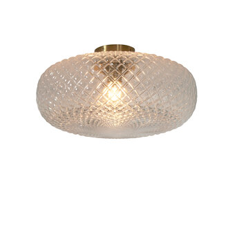 it's about RoMi Ceiling lamp Venice dia.44cm, gold/clear