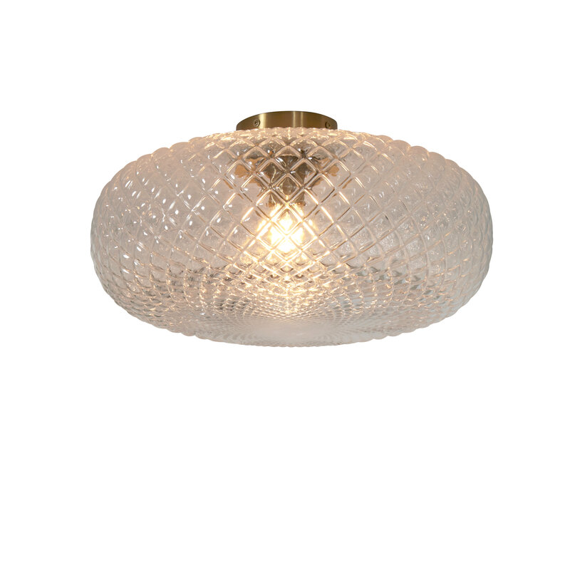 it's about RoMi-collectie Ceiling lamp Venice dia.44cm, gold/clear