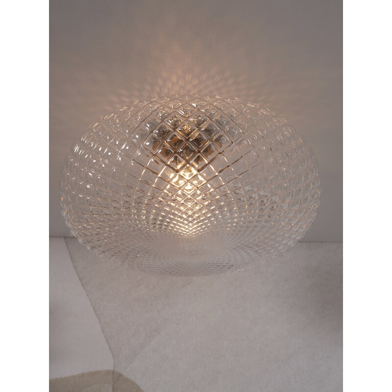 it's about RoMi-collectie Ceiling lamp Venice dia.44cm, gold/clear