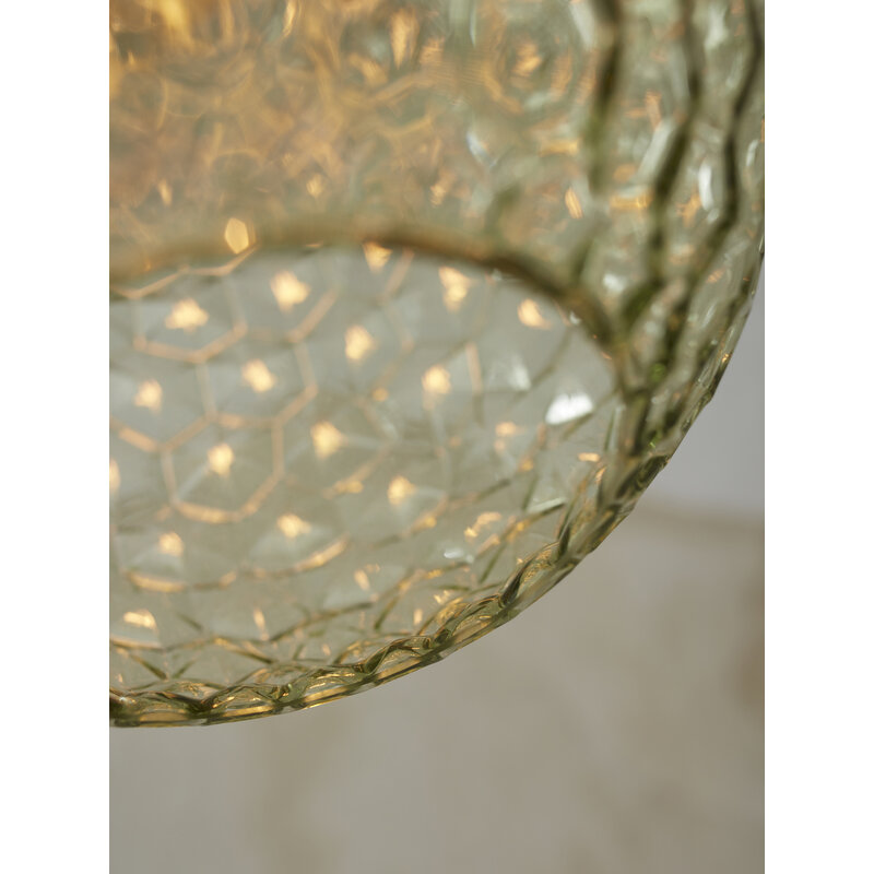 it's about RoMi-collectie Hanglamp glas Venice ovaal, groen