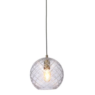 it's about RoMi Hanging lamp glass Venice globe, clear