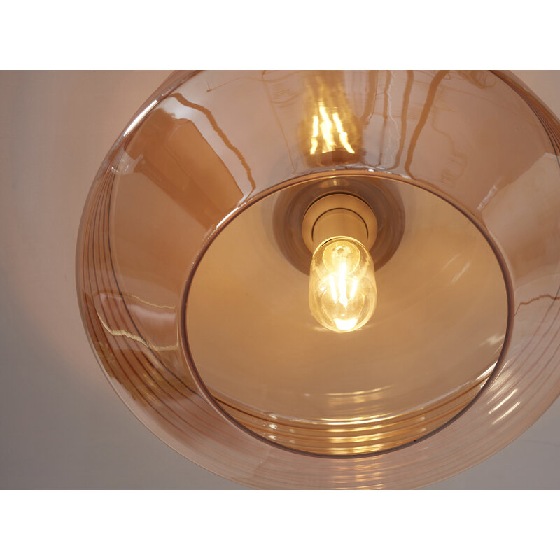it's about RoMi-collectie Ceiling lamp glass Verona, amber