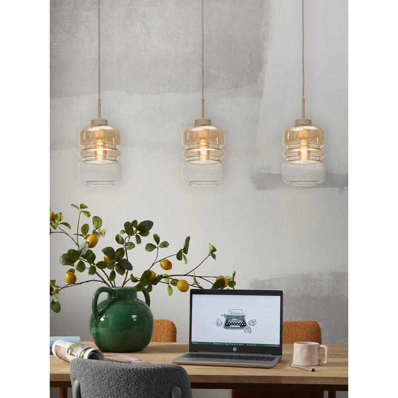 it's about RoMi-collectie Hanging lamp Verona, c.gradient amber