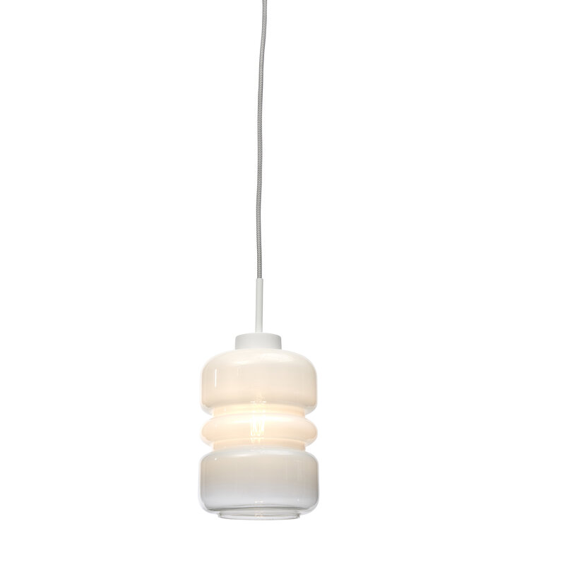 it's about RoMi-collectie Hanglamp Verona, kleurverloop melkwit