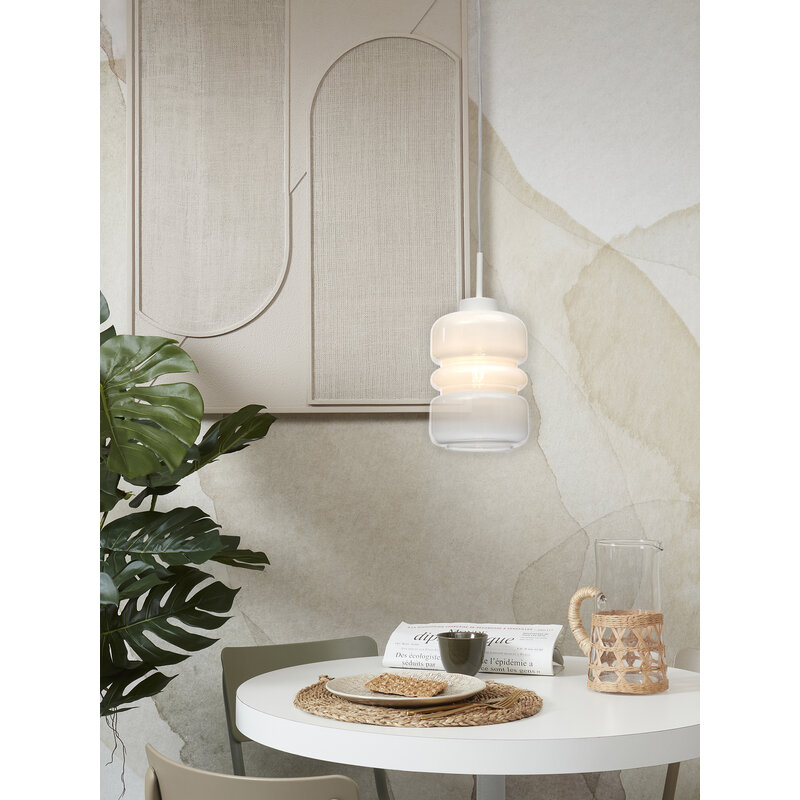 it's about RoMi-collectie Hanging lamp Verona, c.gradient milk white