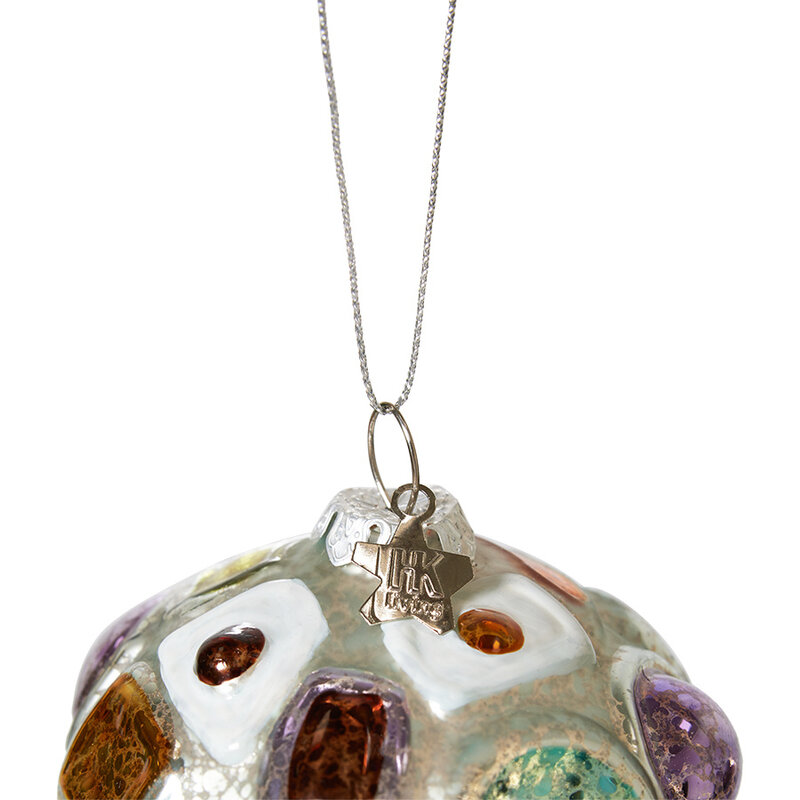 HKliving-collectie Kerst ornament: jewels rond