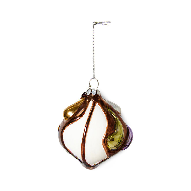 HKliving-collectie Kerst ornament: anatomic rond