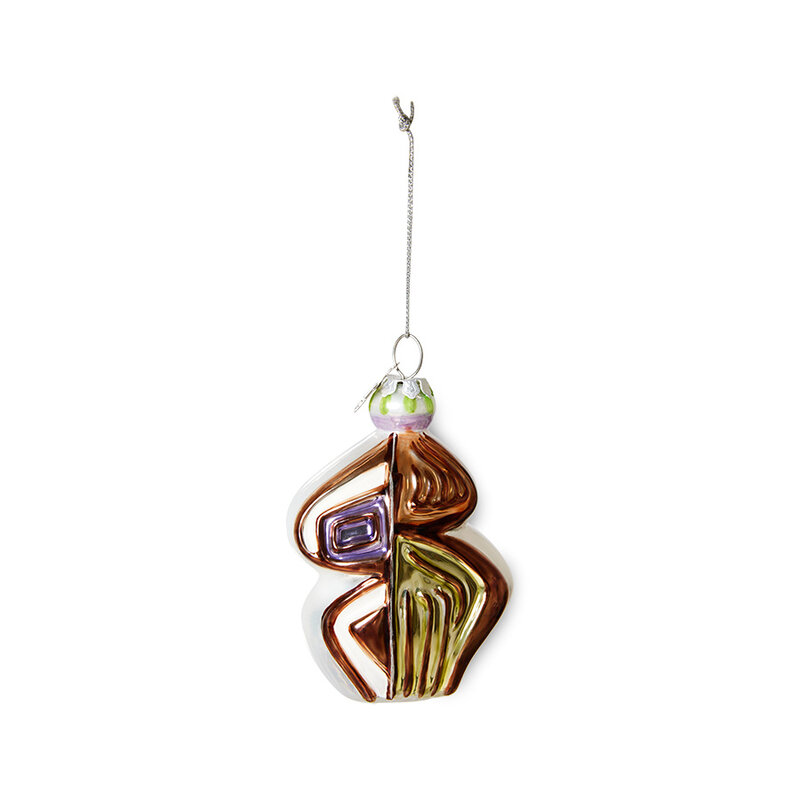 HKliving-collectie Kerst ornament: anatomic ovaal