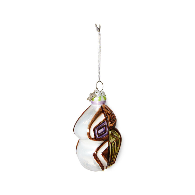 HKliving-collectie Kerst ornament: anatomic ovaal