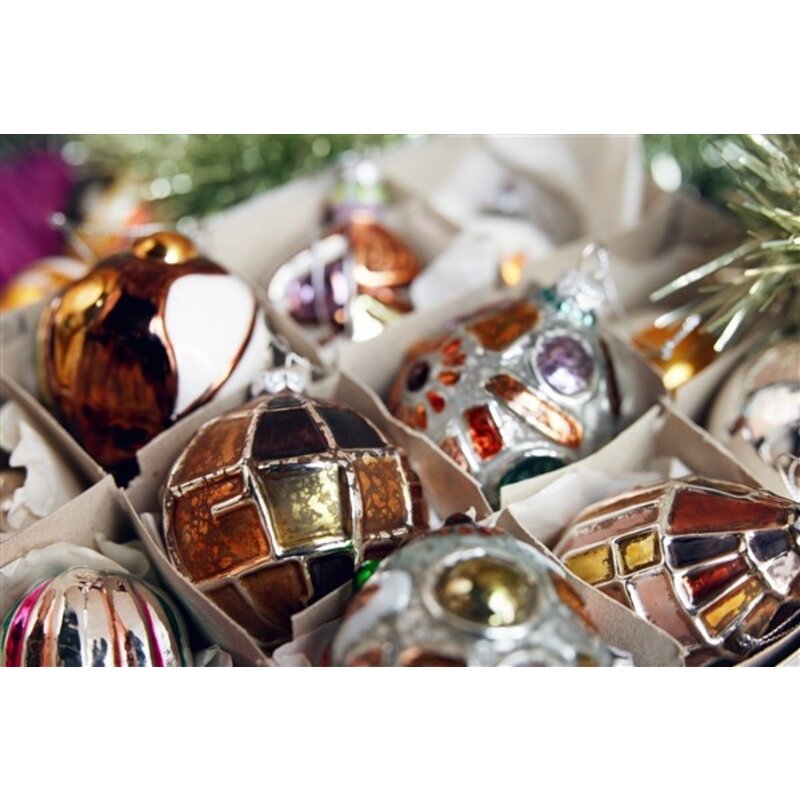 HKliving-collectie Kerst ornament: jewels rond