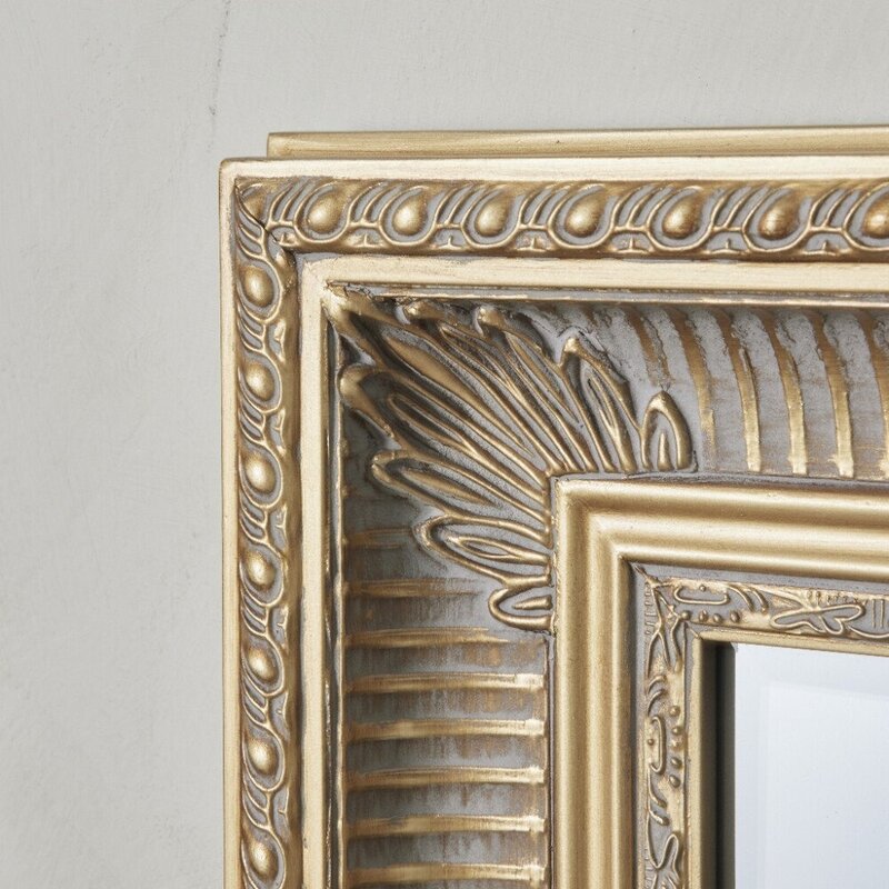 Lene Bjerre  Hillia mirror H110xW80 cm light gold