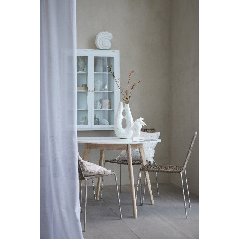 Lene Bjerre  Ellie dining table H75xW100xL100 cm White wash