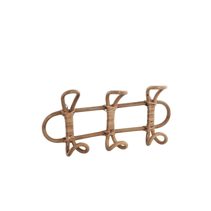 Lene Bjerre  Risine coat rack H19 cm nature