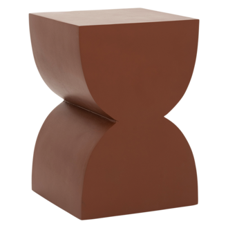 Urban Nature Culture Side Table Corvo Rustic Brown