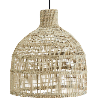 Madam Stoltz Hanglamp zeegras Naturel