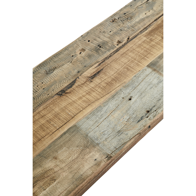 Madam Stoltz-collectie Recycled wooden bench Natural