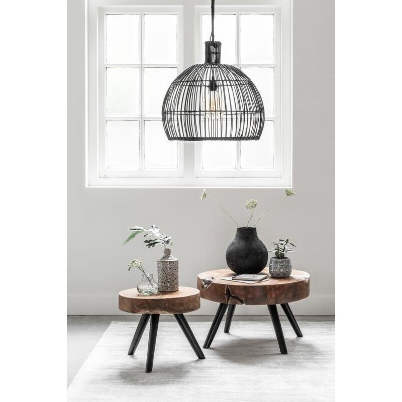 MUST Living-collectie Pendant lamp Las Salinas Large BLACK