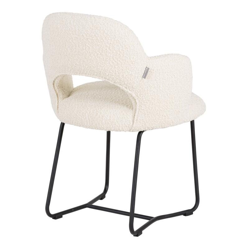 MUST Living-collectie Armstoel Vista 81x60x59 cm boucle natuurlijk