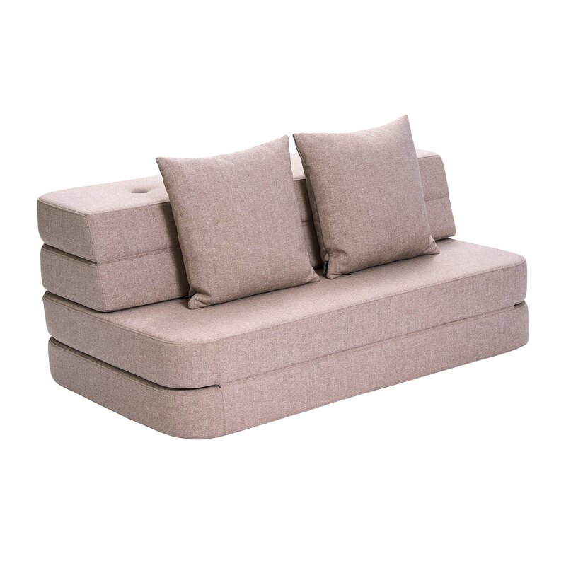 Foldable sofa multi gray