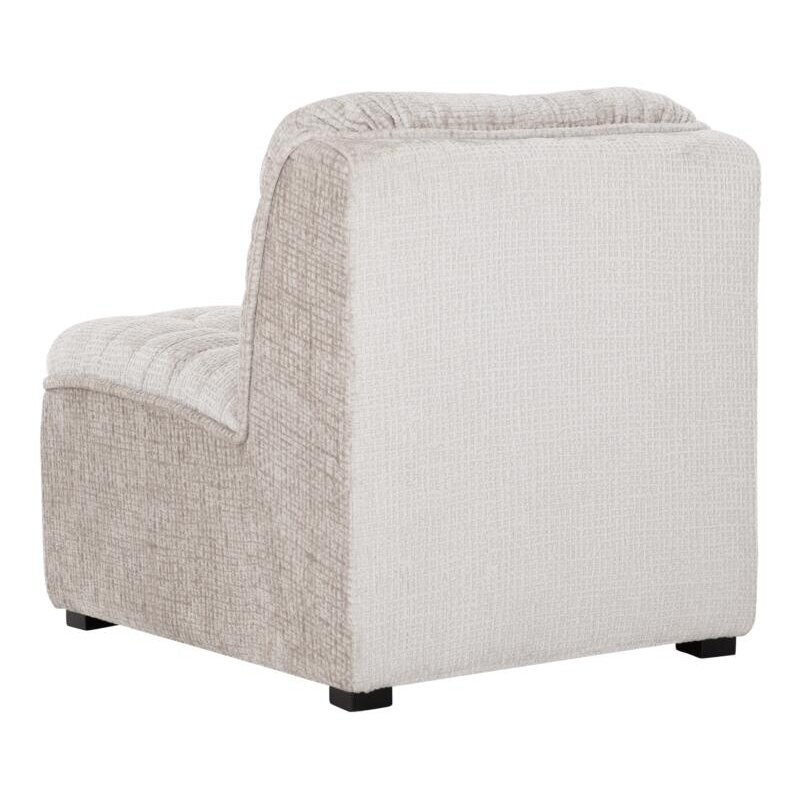 Lounge stoel Liberty 75x67x85 cm glamour naturel