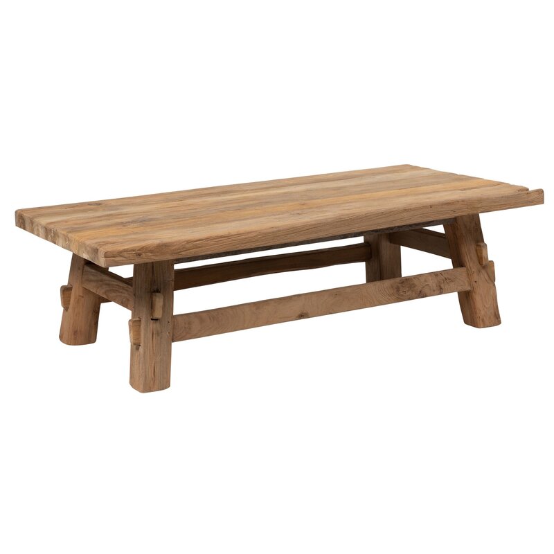 MUST Living-collectie Salontafel Toscane rechthoeki rustiek gerecycled teakhout