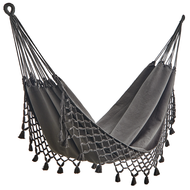 Madam Stoltz-collectie Hammock w/ fringes