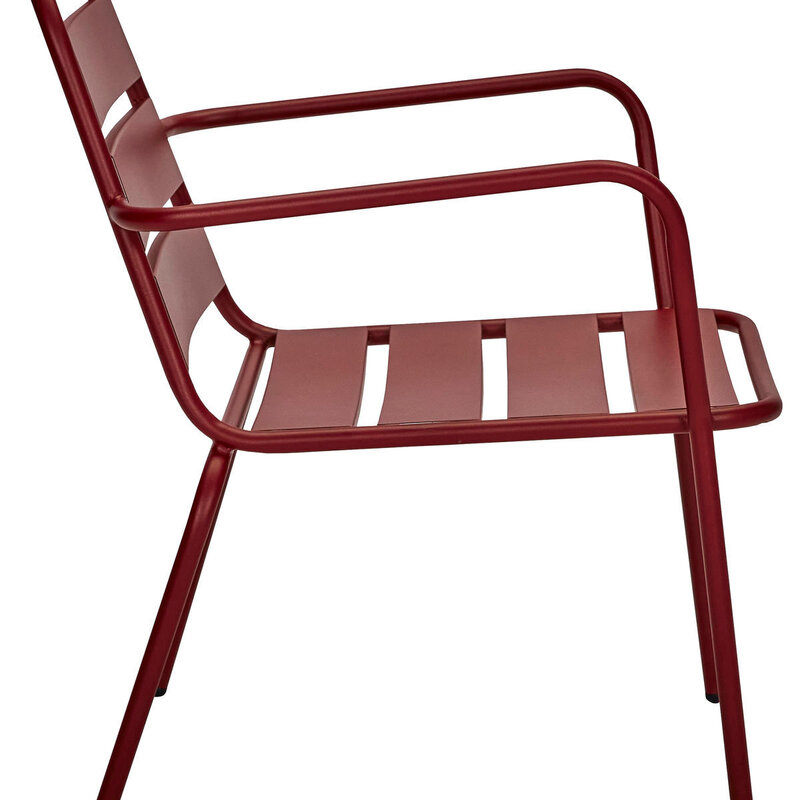 House Doctor-collectie Lounge stoel Helo Rood