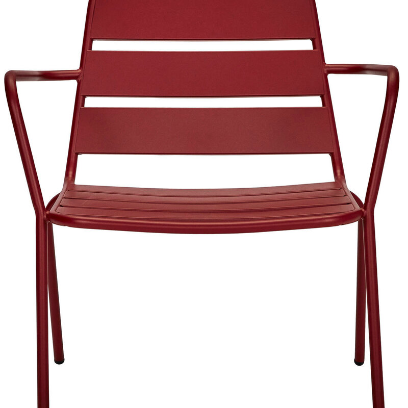 House Doctor-collectie Lounge stoel Helo Rood