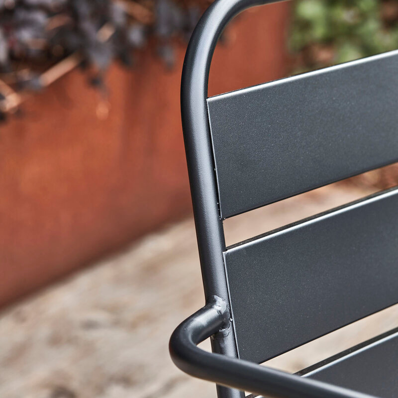 House Doctor-collectie Lounge chair Helo Black