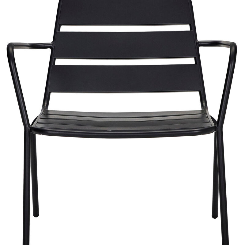 House Doctor-collectie Lounge chair Helo Black