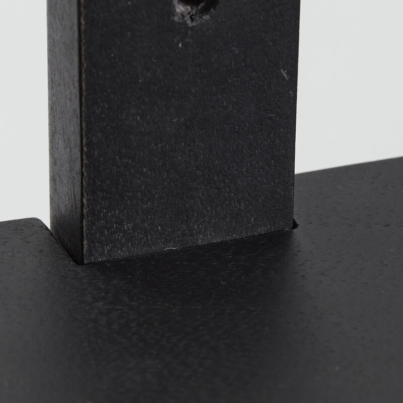 House Doctor-collectie Wall Rack Shelf Black