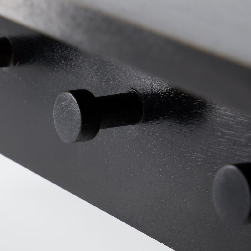 House Doctor-collectie Coat rack Sate Black