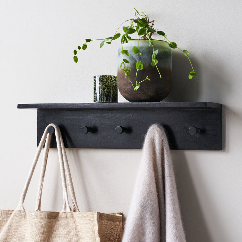 House Doctor-collectie Coat rack Sate Black