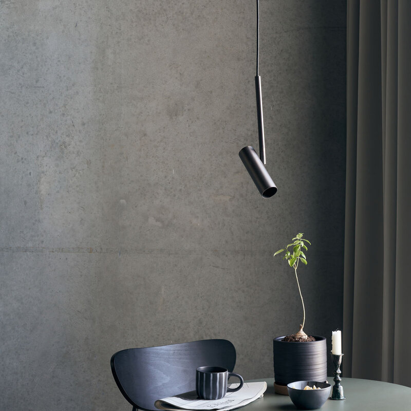 House Doctor-collectie Hanging lamp Norm Black antique